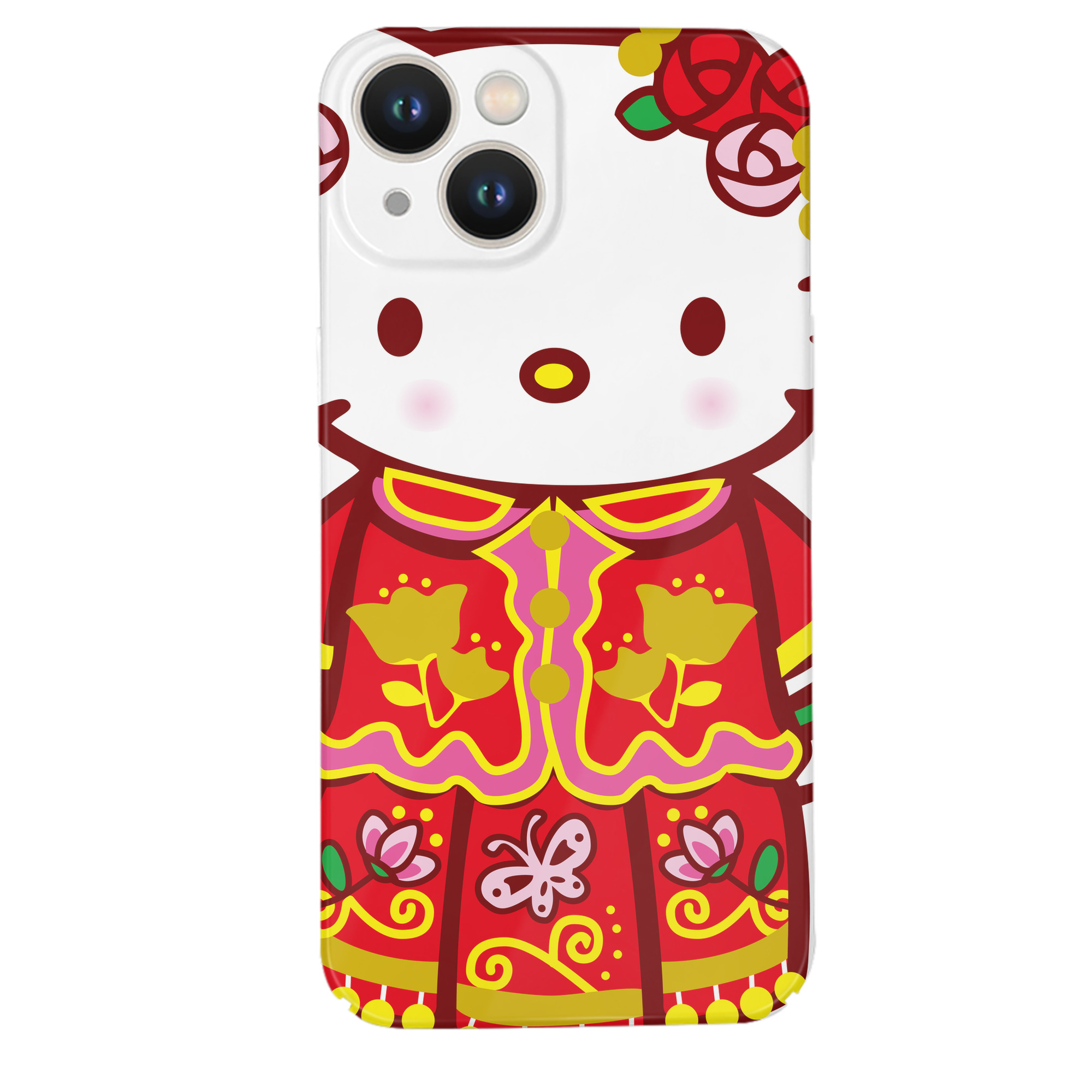 （画像用） Hello Kitty ハローキティ 【iPhone 14シリーズ対応】ハードケース